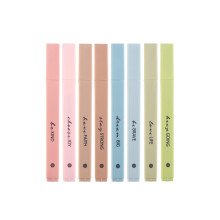 DIVERSEBEE Bibel-Textmarker mit weicher Keilspitze, 8 Stck, verschiedene Farben, Stifte, kein Ausbluten, schnell trocknendes Set, niedliche sthetis