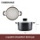 Farberware Farberware Έξυπνος Έλεγχος Αντικολλητική Κατσαρόλα 6 Quart, Μαύρη 2