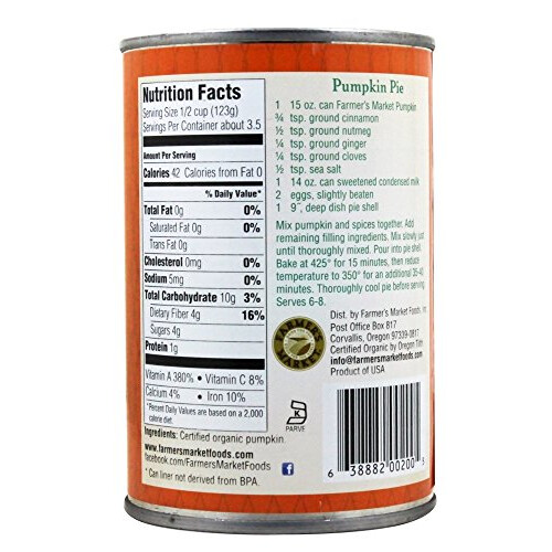 Potraviny na farmrskch trzch Bio konzervovan dne 15 unc 2