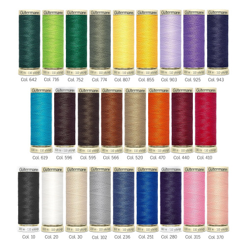GUTERMAN Νήμα SEW All 26SP, Πολυχρώμο 1