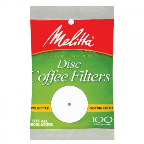 Melitta Φίλτρα Καφέ Melitta 3.5 ιντσών Λευκά (Συσκευασία των 2) 1