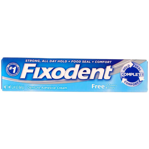Fixodent Free Proteslim 2,40 oz (4-pack) 1