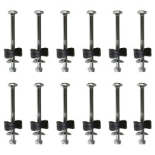 (12pcs) Children's trampoline screw set 12 pieces Anti-fall fastener
