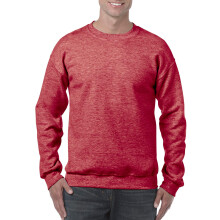 Gildan. Heather Sport Scarlet Red. M. 18000. 00191675043116