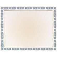 timos pap is! Certificados de folha met lica e dourada de Westminster Blue 8.5 """" x11 """" 15 contagem (963024)