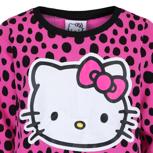 Hello Kitty Hello Kitty Σετ Μπλούζας και Παντελονιού Μακρυμάνικο για Κορίτσια 1