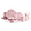 HomeVss, Pearl Dots Stoneware Dinnerware Set (20pc Set, Pink) 1