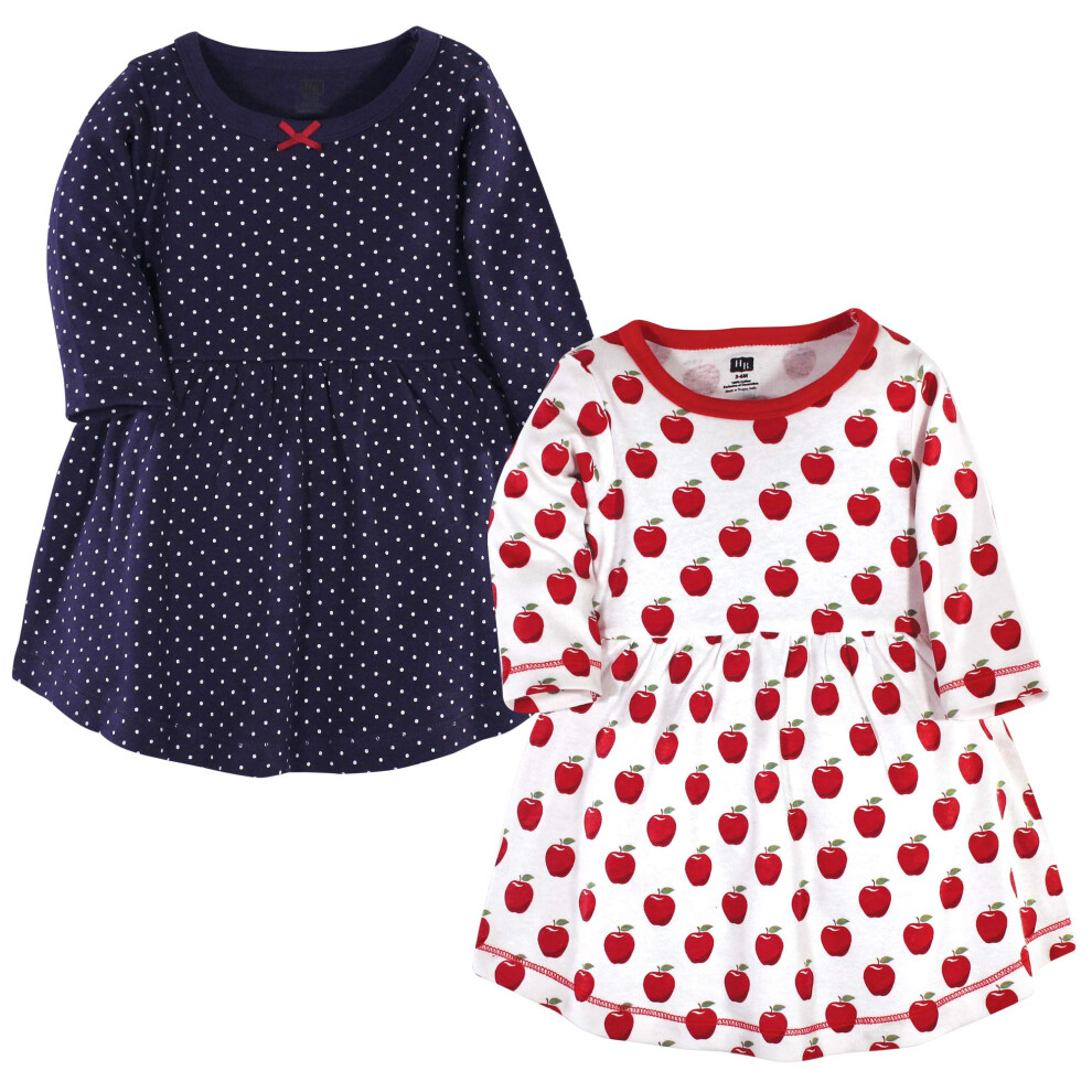 Robes En Coton Pour B?B? Et Petite Fille Hudson Baby Apple, 12-18 Mois-image