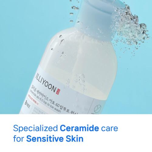 Illiyoon Ceramide Ato 6.0 Σαπούνι για μωρό 500ml, 16.9 Fl Oz 1