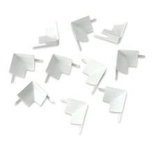 Instatrim Inside Corners - 10 White 3/4 """" Wide Caulk Strip Inside Corner Pieces - Trim til indvendige hj?rner - Malbar
