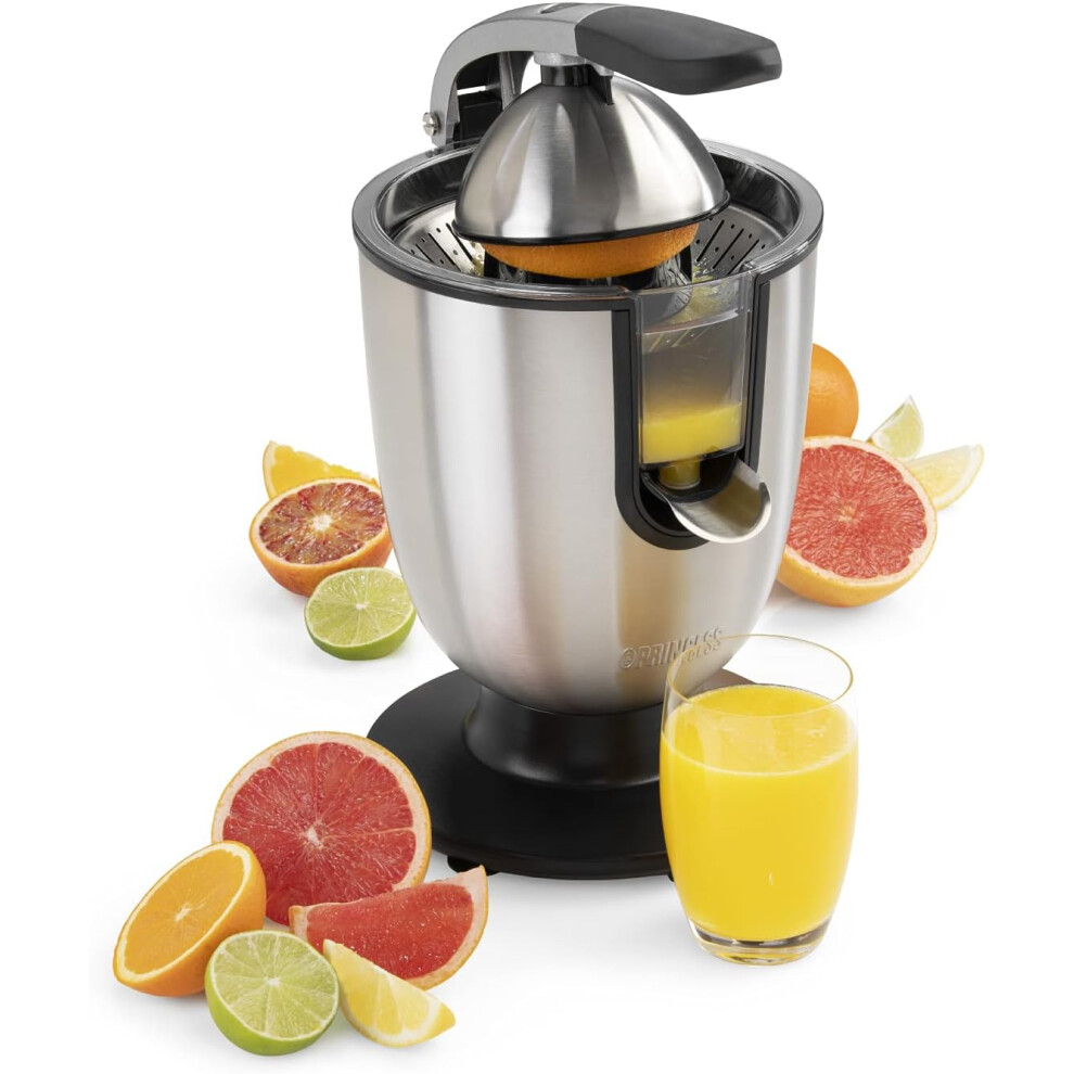 (160, Master Juicer Pro) Master Juicer Pro - Citrus Press - Stainless Steel - for All Types of Citrus Fruits