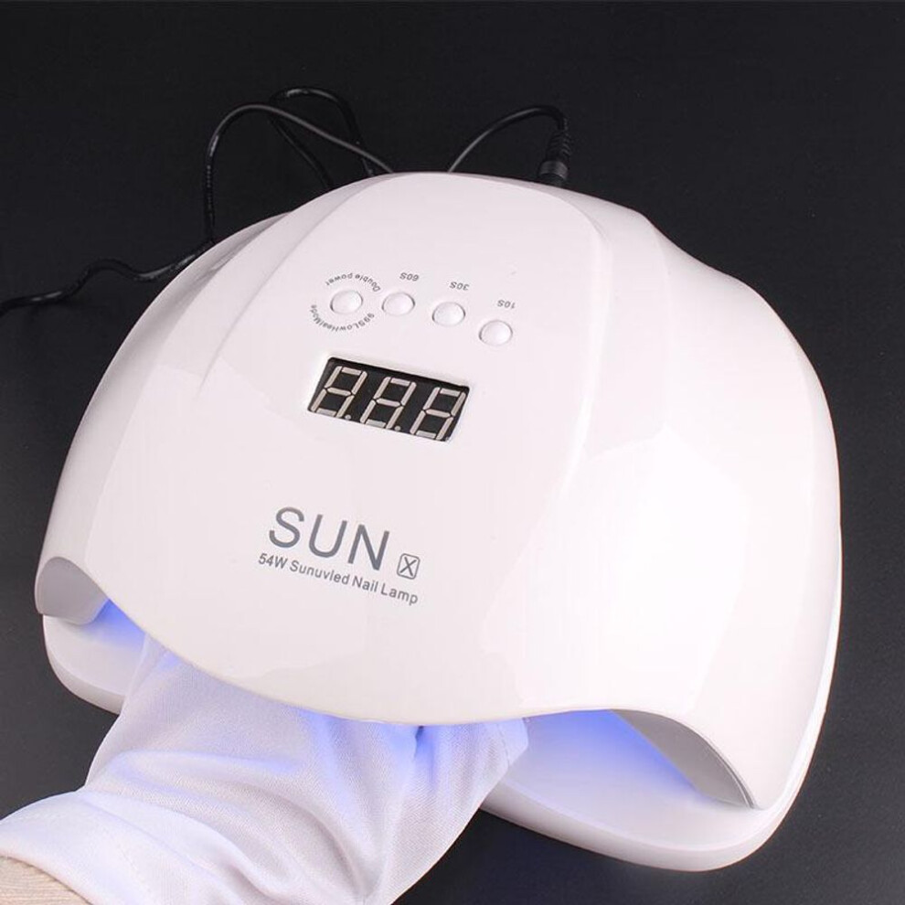 1 Pair Uv Protection Glove Nail Art Gel Anti Uv Led Lamp Nail Dryer Light Protection Tool