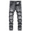 QIMYUM Ανδρικά Τζιν με Ρήγματα, Slim Fit Στενή Κωδικός (38, Γκρι612) 2