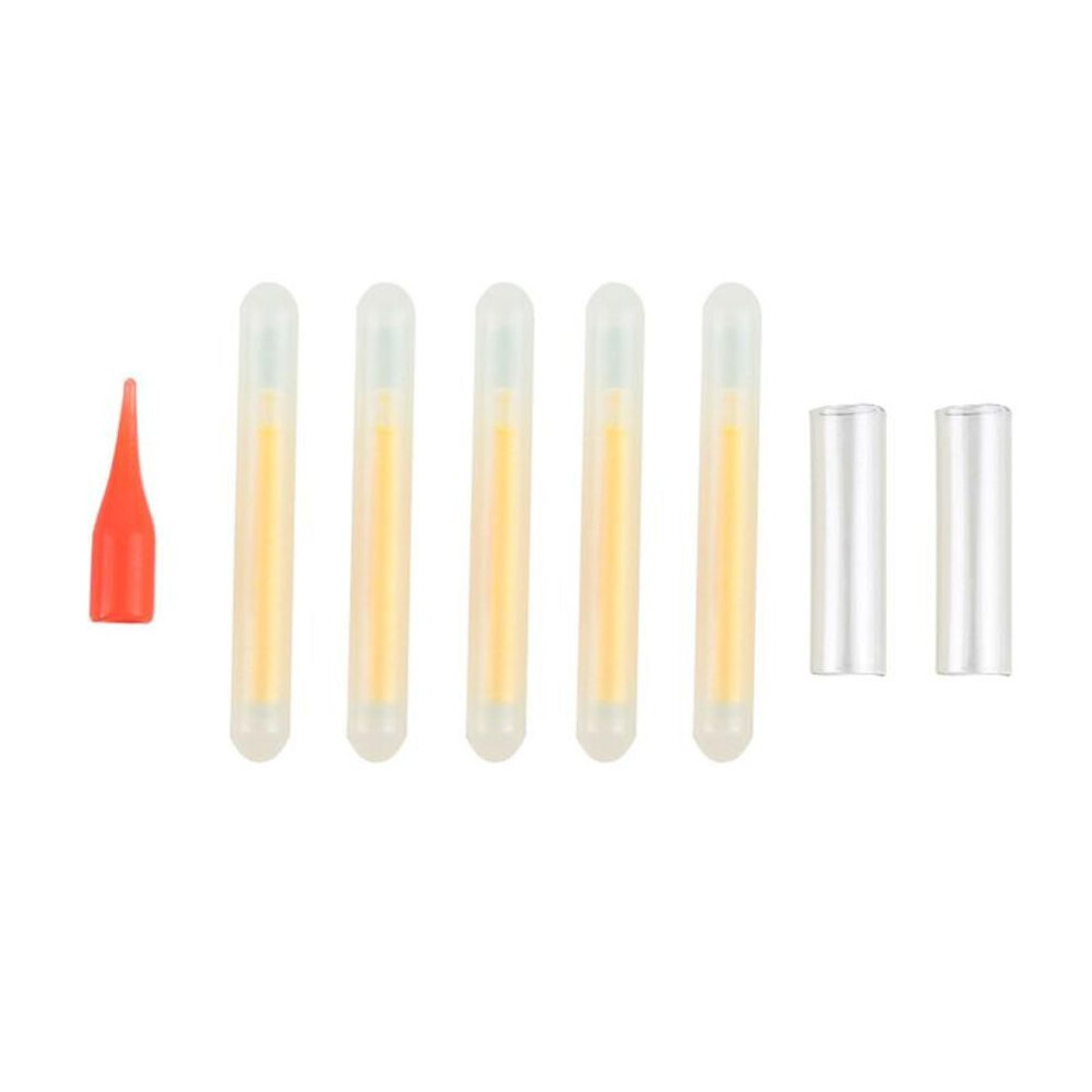 Night Float Lights Fishing Fluorescent Lightstick Dark Glow Stick 4.5mm 50 Pcs