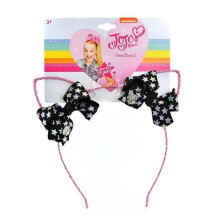 JoJo Siwa -tytt jen glitter-kissankorva ja minirusettipanta