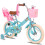 Joystar Little Daisy Bike de 12 polegadas de 12 polegadas por 2 3 anos de bicicleta de crian   a meninas com rodas de treinamento Princess Kids Bic 2