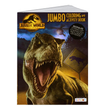 Jurassic World Jumbo sznezo s tevkenysgknyv - 64 oldal