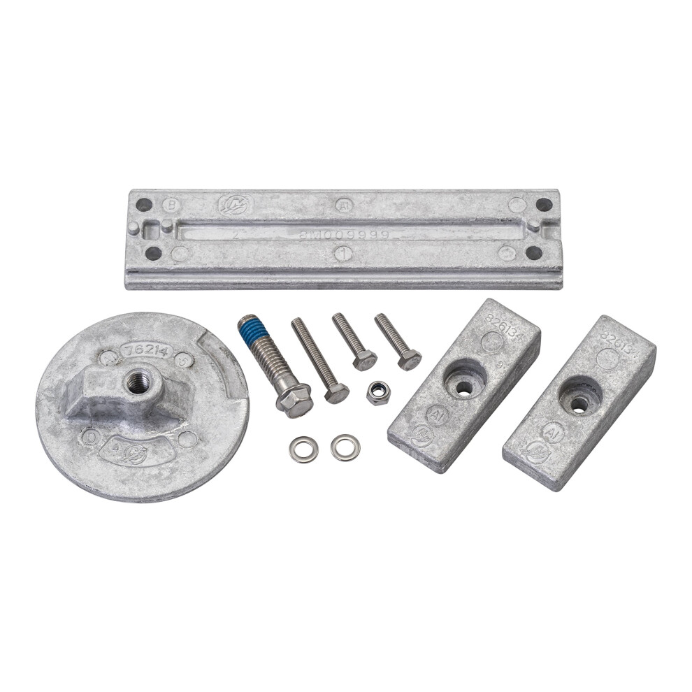 Quicksilver 8M0107550 Aluminum Anode Kit - Mercury Verado And Optimax Outboards 745061956117