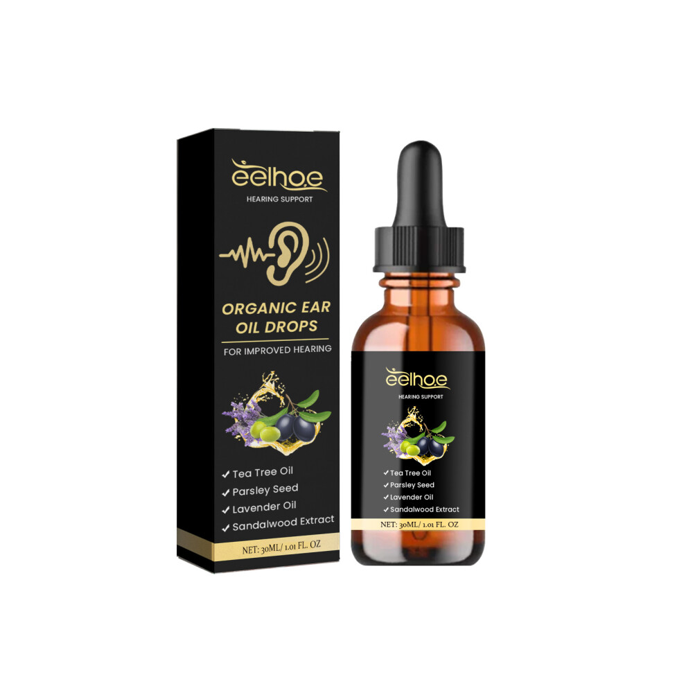 (30ml) EELHOE ear oil drops for ear discomfort, earwax cleaning, tinnitus relief, ear health care drops