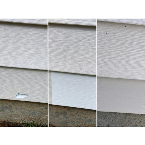 Mendyl Vinyl und Stucco Siding Reparatur Kit - Decken Sie alle Risse L?cher oder