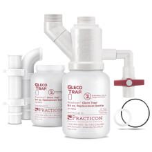 Practicon Gleco Trap System  Clay & Plaster Sink Trap Kit  64 oz.