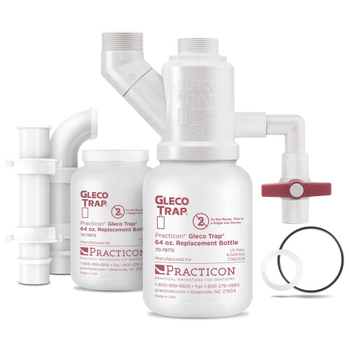 Practicon Gleco Trap System  Clay & Plaster Sink Trap Kit  64 oz.
