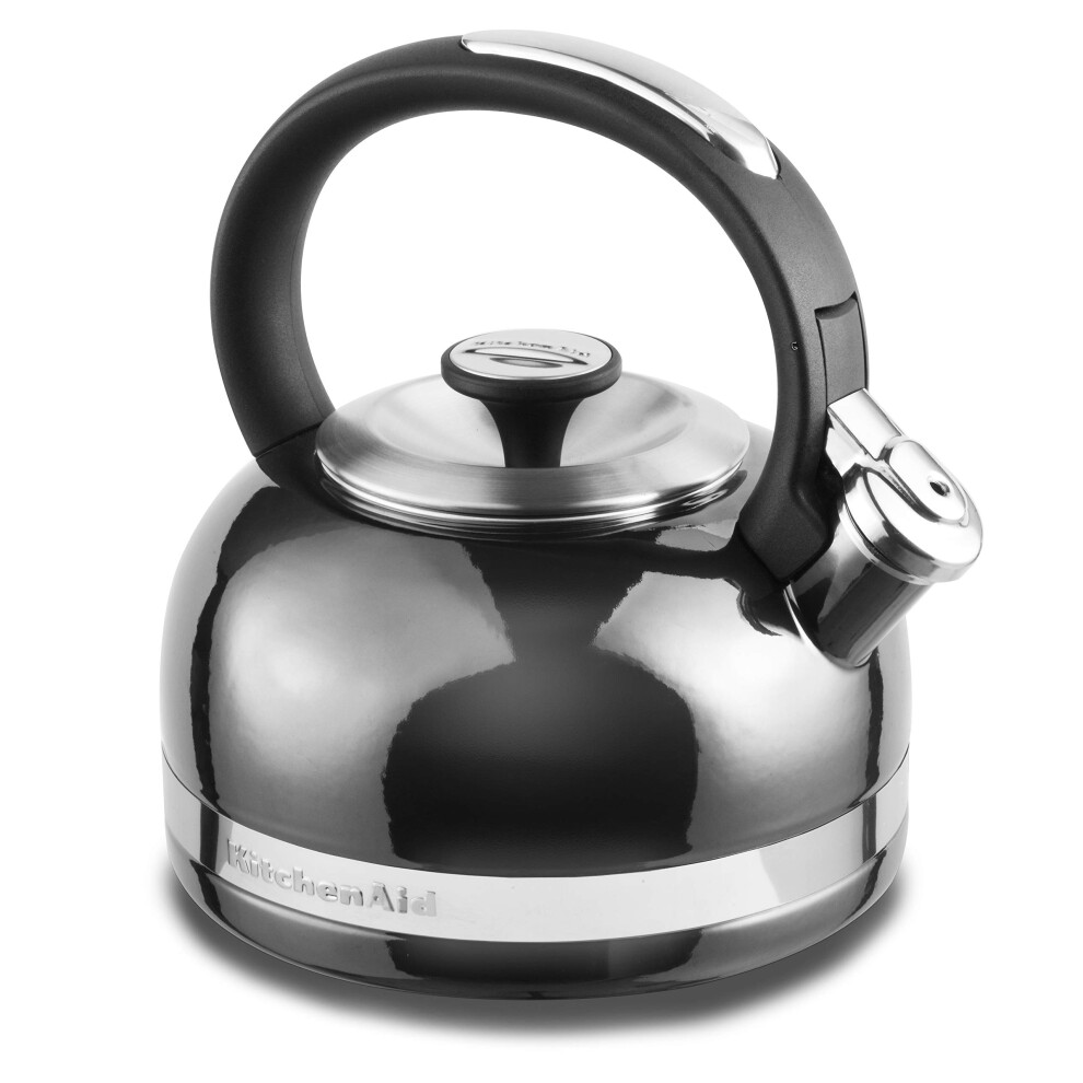 KitchenAid 20Quart Full Handle and Trim Band Stovetop Kettle  2 Qt  Pyrite