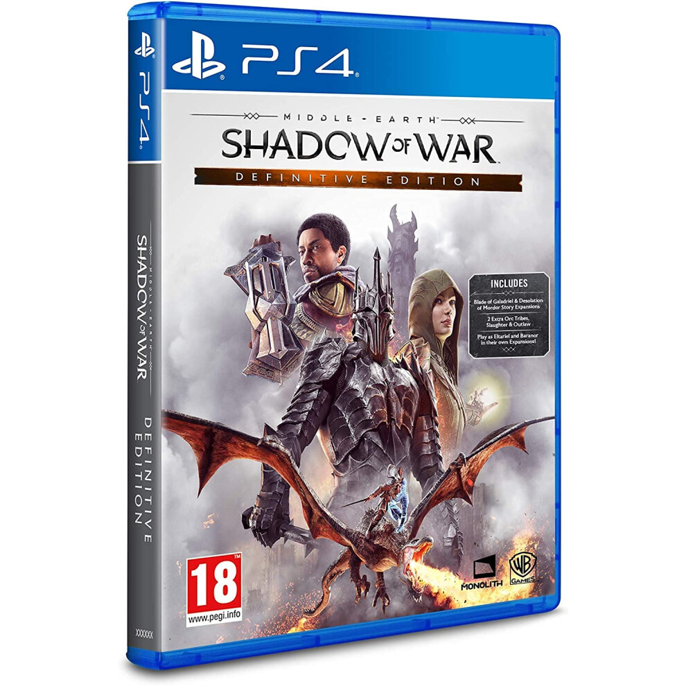 Middle Earth: Shadow Of War Definitive Edition (Ps4) 5051895411278