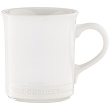 Le Creuset Stoneware Set of 4 Mugs 14 oz. each White