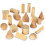 Ensemble de 19 solides g?om?triques en bois Learning Resources LER4298 1