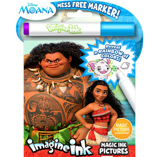 Βιβλίο Ζωγραφικής & Δραστηριοτήτων Disney Moana με Αυτοκόλλητα Moana 2