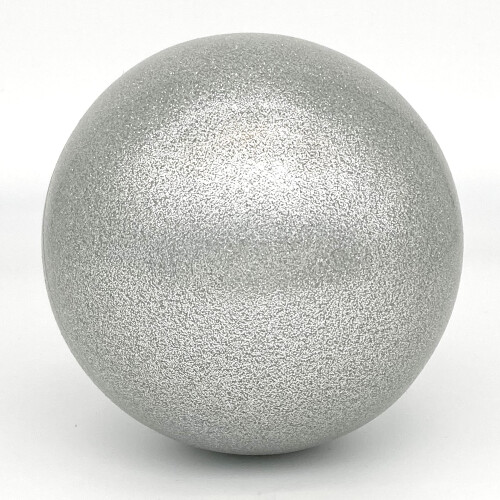 Lestage Rhythmic Gymnastic Ball 18cm (7.1 """") Diameter fr Dance Practice Performance Training Training - 400g Vikt - Silver