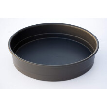 LloydPans 10x2.25 inch Deep Dish Pizza Tigaie. Tava cu autostivuire PSTK pre-condimentata.