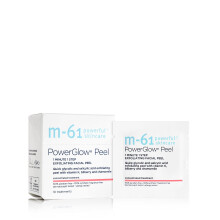 M-61 PowerGlow Peel- 10 Tratamientos- Exfoliante de 1 minuto con glicólico, vitamina K y manzanilla