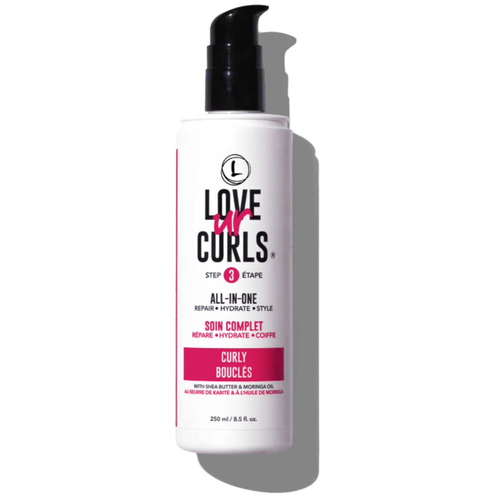 Adoro Love Ur Curls Lus All-In-One Styler For Natural Curly Hair 85Oz - Repair, Hydrate & Style In One Step - No Crunch - Code 6.28111E+11