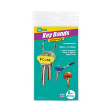 Lucky Line Kolorowe pasma kluczowe - identyfikatory kluczowe Medium 8 Pack (17108)