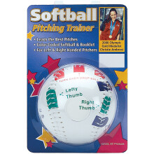 Markwort Christie Ambrose's Softball Pitching Trainer, 11 Zoll, wei?