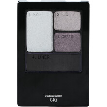 Maybelline New York Expert Wear Sombras Quad, Charcoal Smokes, 0.17 oz.