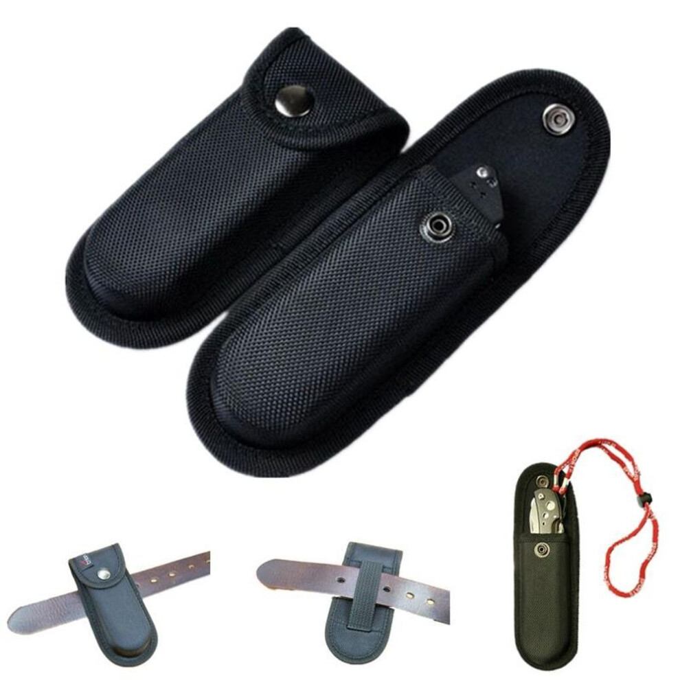 Tool Fold Knife Plier Bag Pouch Case Sheath Nylon belt loop Pocket Carry Storage Flashlight Holder