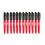 Milwaukee Milwaukee Inkzall Point Markers Fine Black (12 Pack Black) 1