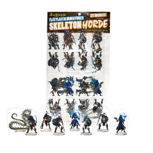 Flache Plastikminiaturen von Arcknight: Skelette der Horde; 31 einzigartige Feind-Minis mit Untoten-Thema fr DND 5e und Pathfinder; Erschwingliche d