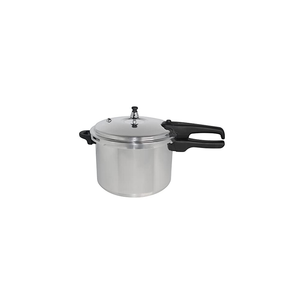 Mirro 92160A Polished Aluminum 10-PSI Pressure cooker cookware, 6-Quart, Silver -