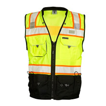 ML Kishigo  Vermessungsweste der Premium-Black-Serie  Limette. Gre: Gro