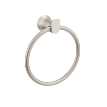 Moen Bh3686bn Genta Towel Ring Brushed Nickel 6 Inches