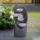 Outdoor Solar Water Feature LED Fountain Waterfall Pump Statue 2