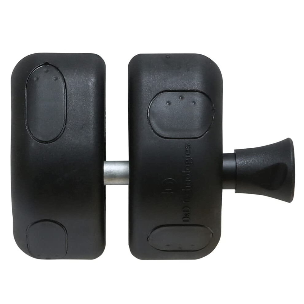 Poign?e lat?rale National Hardware N346-203 V6205 MagnaLatch en noir, 2-3/4"