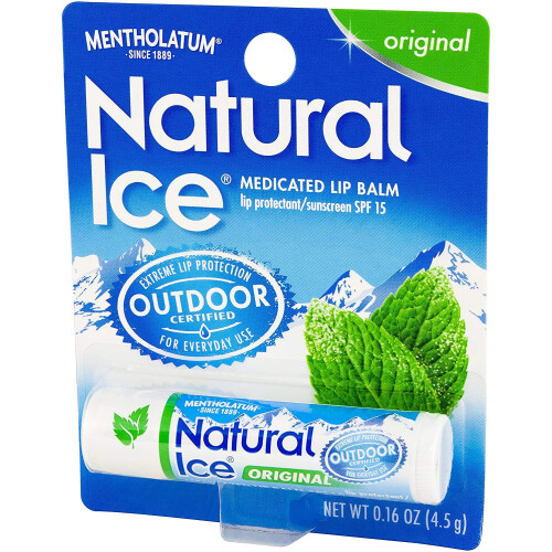 Protector labial/protector solar medicado Natural Ice FPS 15 Original 48 unidades 1