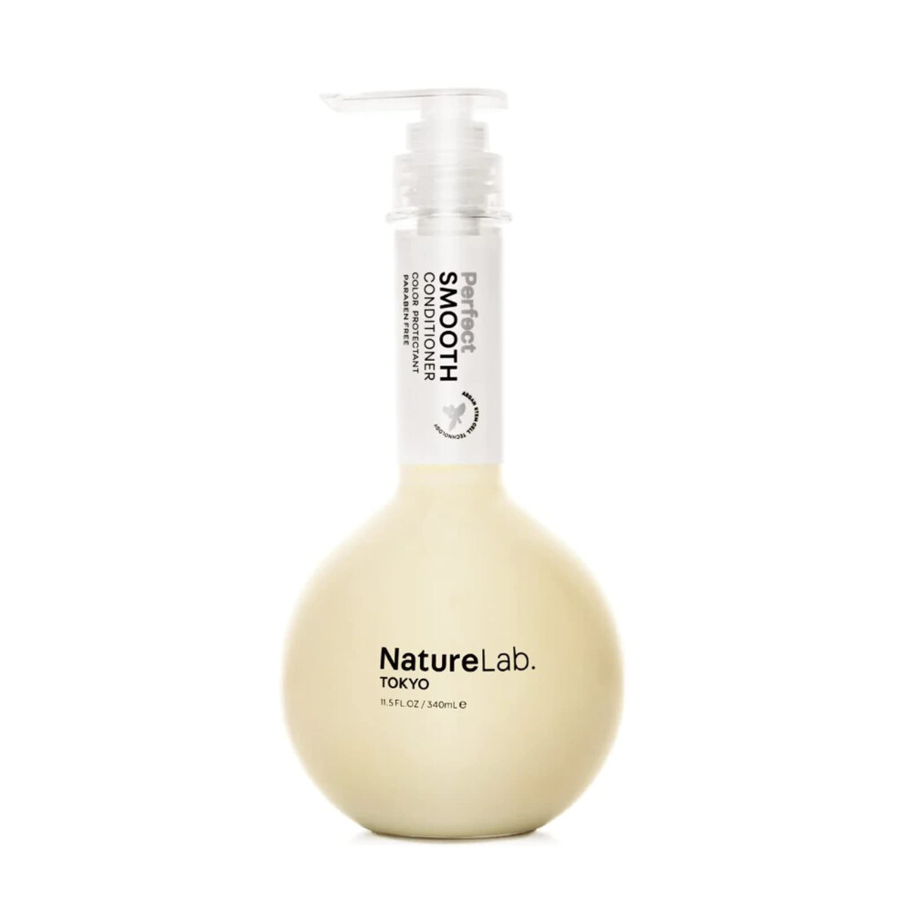 Laboratorio Olfattivo Naturelab Tokyo Perfect Smooth Conditioner: Lightweight Moisturizing Conditioner For Smoother Frizz-Free Hair I 11.5 Fl Oz / 340Ml