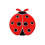 Navika Μπάλες Σημειώσεως Ladybug με Κλιπ Καπέλου 5