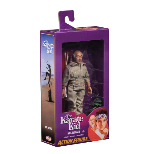 NECA NECA The Karate Kid - Mr. Miyagi - 8" Clothed Action Figures 2
